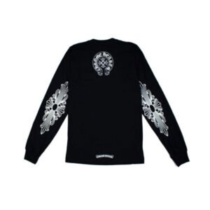 Long Sleeve Chrome Heart Shirt