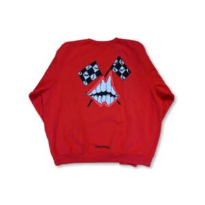 Red Chrome Hearts Long Sleeve