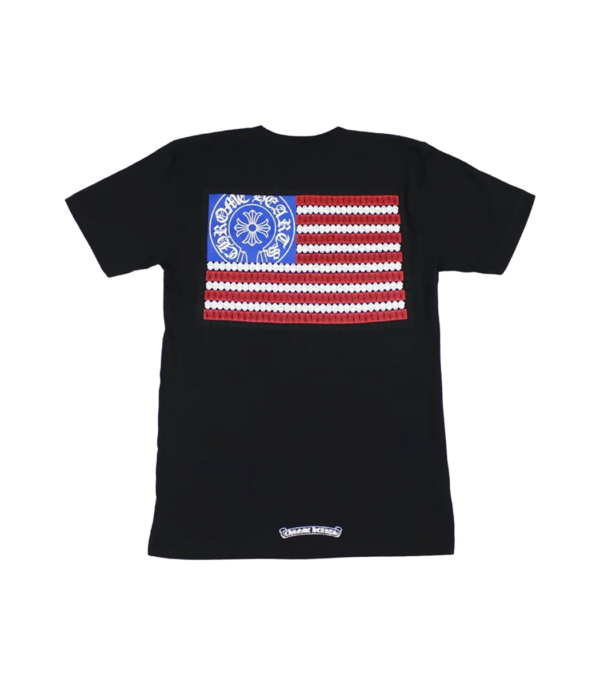 Chrome Heart American Flag T-Shirt