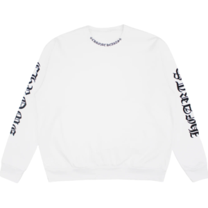 Chrome Heart Neck Letters Sweatshirt