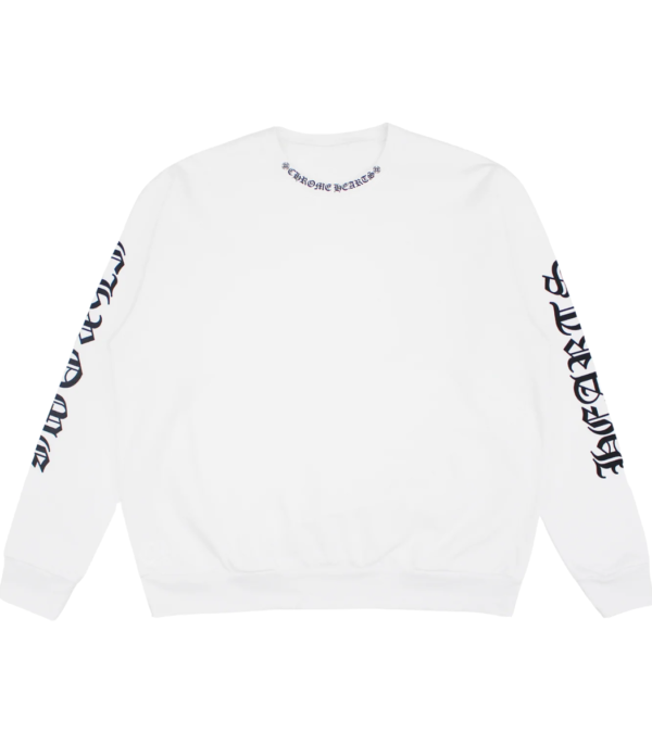 Chrome Heart Neck Letters Sweatshirt